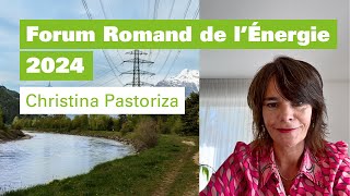 Forum Romand de l’Énergie – Cristina Pastoriza [upl. by Foskett]