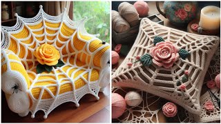 Unique 💯 Crochet Sofa Covers Knitted with wool handmade share ideas 💡 [upl. by Valaria]