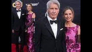 Critics Choice Awards 2024 Harrison Ford 81 sweetly holds hands with wife Calista Flockhart [upl. by Nonrev]