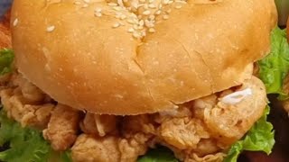 Kfc Style Zinger Burger Recipe ❤️ [upl. by Aehc]