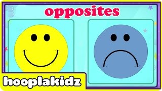 Preschool Activity  Learn Opposites  HooplaKidz [upl. by Noe]