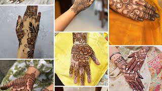 Arabic Mehndi Designs 2024 mehndi hennadesign viralvideo bridalmehndi [upl. by Anaid]