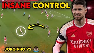 How Arsenals Jorginho DESTROYED Newcastle [upl. by Zigrang]