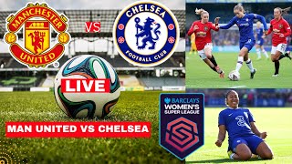 Manchester United vs Chelsea Women Live Stream Super League WSL Football Match Score Highlights Vivo [upl. by Katsuyama292]