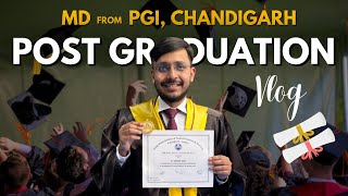 I got MD Radiology degree from PGI Chandigarh Gold medal in Radiology  mini vlog [upl. by Cleti242]