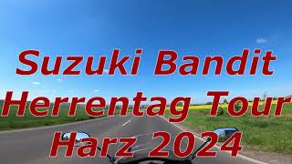 Suzuki Bandit Herrentag Tour Harz 2024 [upl. by Angelita]