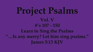 Psalm 1072243 Tune Glenluce Scottish Metrical Psalter 1650 [upl. by Irod]