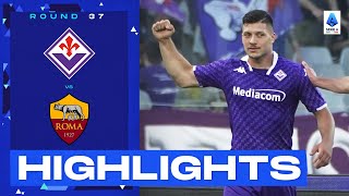 FiorentinaRoma 21  La Viola comeback from behind Goals amp Highlights  Serie A 202223 [upl. by Annelg]