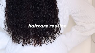 MY SORTA KINDA HAIRCARE ROUTINE  abetweene [upl. by Adnirolc47]