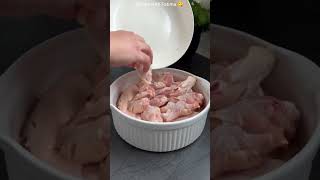 Delicious Crispy Chicken wings Recipe 😋 shorts cooking recipe streetfood food 😋 [upl. by Gersham]