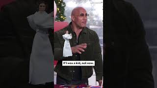 Dwayne Johnson Would Make His Princess Leia Doll Bigger with the Vambrace From Red One [upl. by Othilie191]