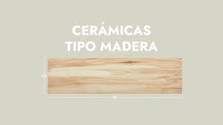 ¡Parece madera pero es cerámica [upl. by Idnod]