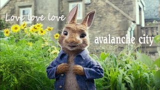 Love Love Love  Avalanche City Lyrics Video [upl. by Aihsilat]