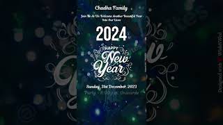 New Year Eve Party Invitation Video for just Rs 299  Editable Party Invite shorts  Wish N Wed [upl. by Gebler]