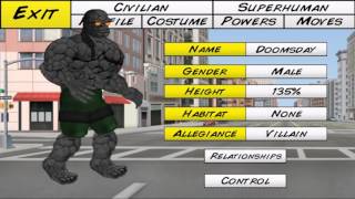 Super City Mdickie 160 Created Characters Part 2 [upl. by Aynodal]