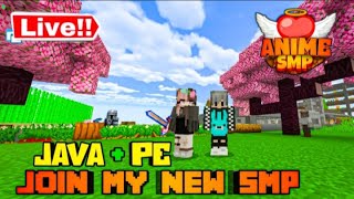 Join My 121 Public Smp  Minecraft Live Java  Pocket Edition  rgs47ff [upl. by Hermina]