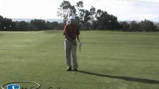 Golf instruction  halfwedge shot [upl. by Duj]