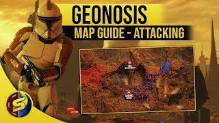 ▶ Map Guide for GEONOSIS  Attacking  STAR WARS Battlefront 2 [upl. by Papp522]