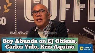 BOY ABUNDA’s reaction on EJ Obiena amp Carlos Yulo amp their parents latest news on KRIS AQUINO [upl. by Kreda]