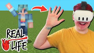 This is WEIRD  Minecraft Real Life SMP [upl. by Adoh]