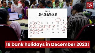 List of bank holidays in December 2023 [upl. by Larrej]