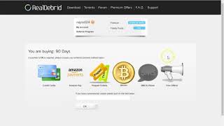 Real Debrid Subscription Pay HOW TO [upl. by Gnivri183]