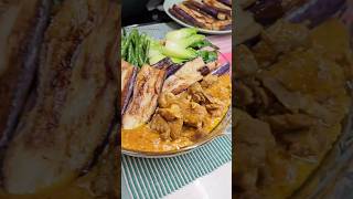 Short Vlog  karekare from scratch recipe  popular Filipino dish [upl. by Noirrad]