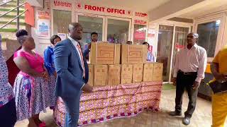 Baatsona Assemblyman Donates Sewing Machines To Abrantie College [upl. by Boykins]