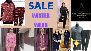 Winter wear Sale with free shippingMahi collection sale womenwear winterwear onlineshop [upl. by Chong]