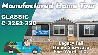 Tour This Spacious DoubleWide Manufactured Home at Legacy Housings Home Show 2023 [upl. by Aynuat]