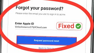 How To Fix If you forgot your Apple ID password  Reset Apple ID Password if you forgot it 2024 [upl. by Hairaza635]