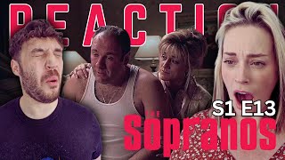 THE SOPRANOS SEASON 1 FINALE  FIRST TIME WATCHING  S1E13 I Dream of Jeannie Cusamano [upl. by Navinod]