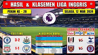 Hasil Liga Inggris Tadi Malam  CHELSEA vs NEWCASTLE  EPL 2024 Pekan Ke 28 [upl. by Scheer]