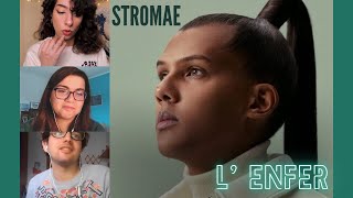 Italians React to Stromae  L’enfer Official Music Video  eng cc [upl. by Aicia]