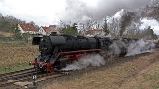 Plandampf 2013 steam locomotives on freight duties in Germany [upl. by Teuton]