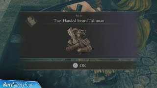 Elden Ring Shadow of the Erdtree  TwoHanded Sword Talisman Location Guide Best DLC Talisman [upl. by Eloise]