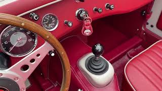 Gorgeous turnkey ready to show 1959 Bugeye Sprite with fully custom interior amp all the upgrades [upl. by Ertnom]