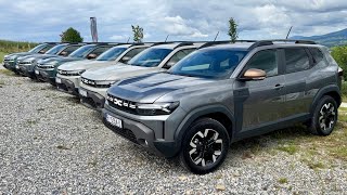 DACIA DUSTER different SPECS  JOURNEY vs EXTREME 4X2 vs 4X4 exterior amp interior [upl. by Nasus]