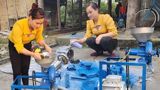 Helped my neighbor repair the flour mill that had been broken for a long time [upl. by Leinto62]