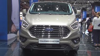 Ford Tourneo Custom 310 L1 20 TDCi EcoBlue 125 kW 2018 Exterior and Interior [upl. by Gorges]