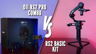 DJI RS2 Pro Combo vs Basic RS2 Kit  Which Should YOU Buy [upl. by Anoyek]