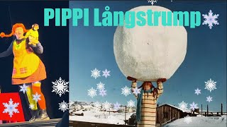 Pippi Långstrump firar jul snön teater 3 av 4  Pippi Longstocking celebrating Christmas with Snow [upl. by Releyks]