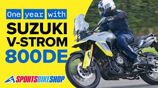 Suzuki VStrom 800DE longterm review  6468 miles and one year later [upl. by Fionnula]