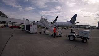 Puerto Vallarta Airport With Take off amp Calgary Airport With Take off [upl. by Gombach]