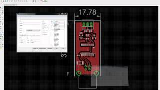 How to prepare a negative photomask in a Cadsoft Eagle [upl. by Eseret387]