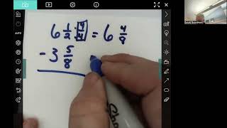 Subtracting Mixed Numbers [upl. by Sager]