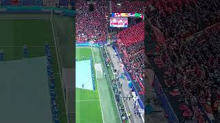 Albania national anthem  vs Italy [upl. by Ecylahs893]