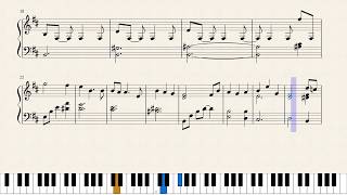 Lamenting People  Gyakuten Kenji 2  Ace Attorney Investigations 2  Piano Sheet Music [upl. by Orlina]