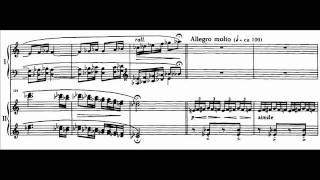 Argerich and Kissin play Lutoslawski  Paganini variations Audio  Sheet music [upl. by Ferrand]