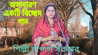 প্রানো বন্ধুরে আমার মনে মানে না মানা বুক চিরিয়া সবই দিলাম শিল্পী শাপলা সরকার DJ Jalali [upl. by Aleehs]